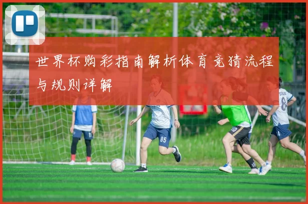 世界杯购彩指南解析体育竞猜流程与规则详解